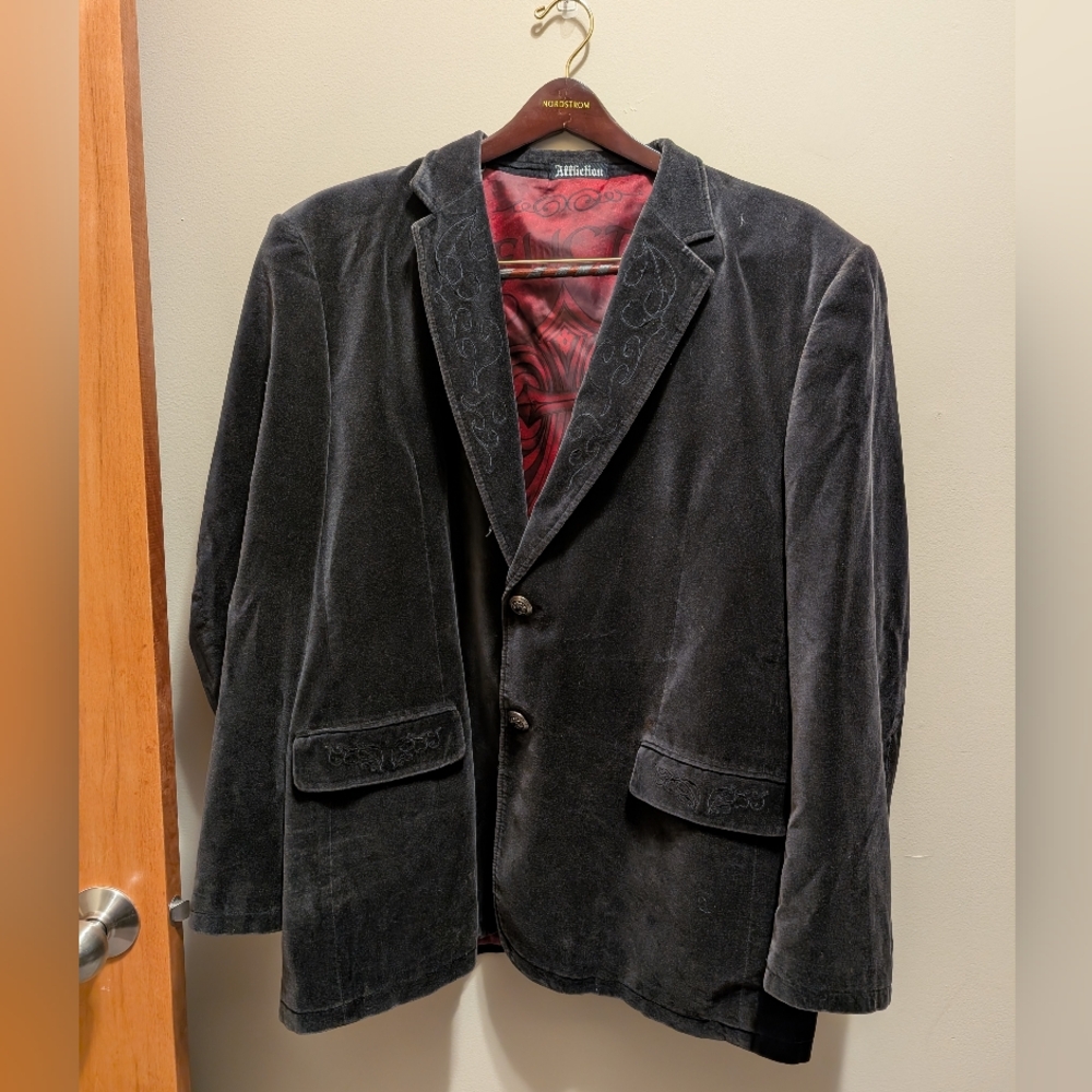 Men's Black Blazer by Affliction